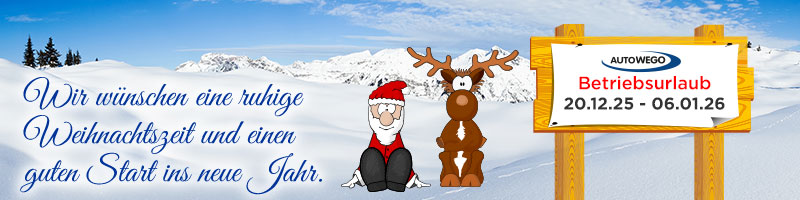 Betriebsurlaub Winter 2024/25 Autowego